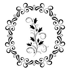 flowers vector florishes 1
