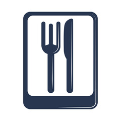 restaurant sign icon