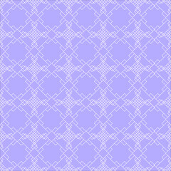 Seamless pattern with linear textured on blue background. vector illustration
