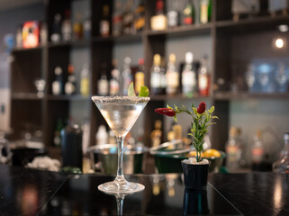 Bebida, drink, refrescante, bar, coquetel