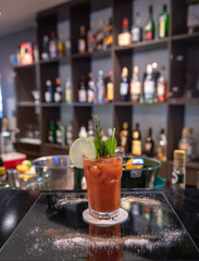 Bebida, drink, refrescante, bar, coquetel