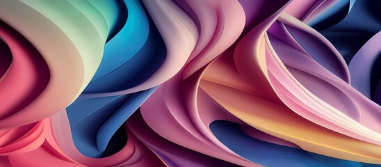 ABSTRACT WAVE BACKGROUND WHIT PASTEL COLORS, ABSTRACT LIQUID LINES