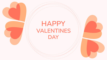 RED HEART, LOVE VALENTINES DAY BACKGROUND ILLUSTRATION DESIGN VECTOR GOOD FOR GREETING CARD, COVER DESIGN