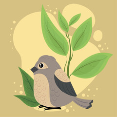 bird and branch