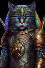 Armored Cat Gods