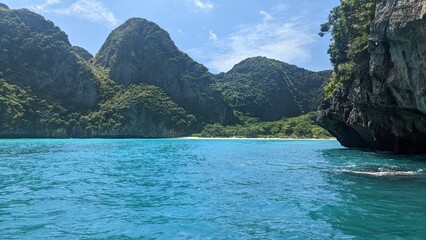 Thailand phi phi islands beach paradise forest 2022