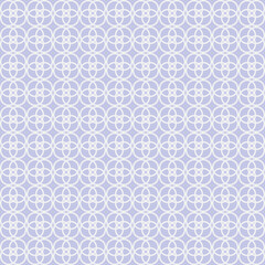 Seamless vector pattern. Line floral pattern seamless background flowers motif. Textile swatch. Modern lux Fabric design Vector illustration. Abstract geometric texture. Light Violet White 10 eps Tile