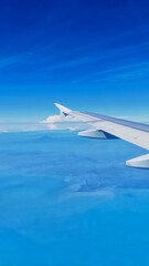 view from airplane window