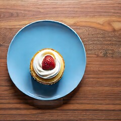 Mini Cupcake on a plate
