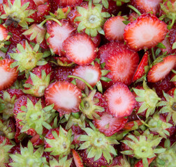 Composting with strawberries, waste of strawberries © SofotoCool