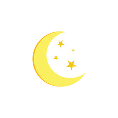 Obraz na płótnie Canvas moon icon