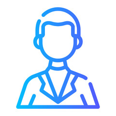 investor gradient icon