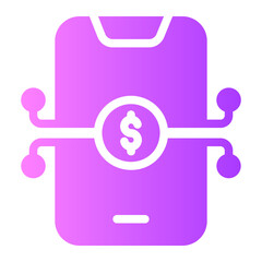 digital gradient icon