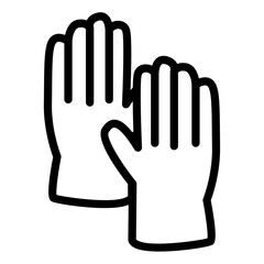 wear gloves icon