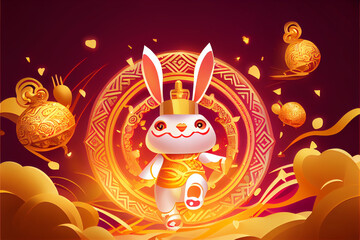 2023 Chinese new year Year of the rabbit china cny celebration