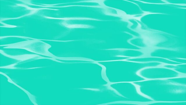 abstract background animation: ocean, swimming pool, wavy moving water (4K, repeat)
