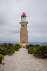 Fototapeta na wymiar Cape Du Couedic Lighthouse in Flinders Chase National Park on Kangaroo Island in South Australia