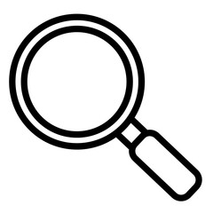 search outline icon