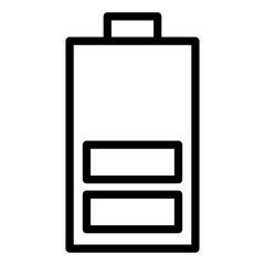 battery outline icon