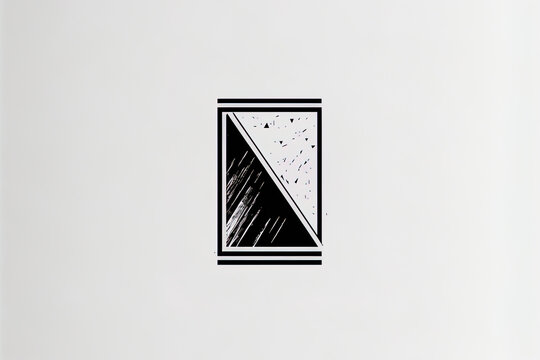 Design symbol. straightforward illustration. Generative AI