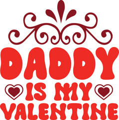 Valentine's Day SVG And T shirt Design