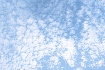 Blue sky cloud on daylight background
