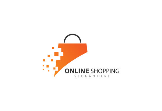 Shop Bag, Shopping Logo Graphic by DEEMKA STUDIO · Creative Fabrica