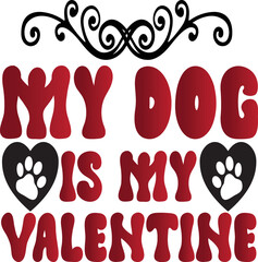 Valentine's Day SVG And T shirt Design