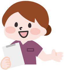  医療現場の女性スタッフ 