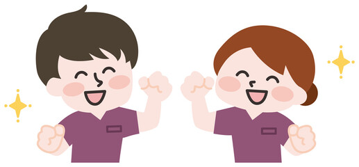  医療現場のスタッフたち