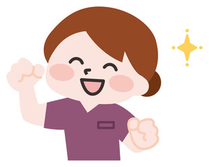  医療現場の女性スタッフ 