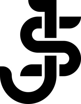 logo letter JS