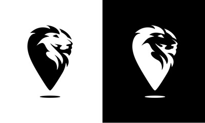 Lion Head Spot Logo
