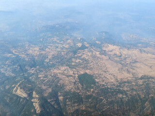 India, Bangalore to Mumbai, a view of a canyon