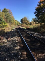 railway in the countryside