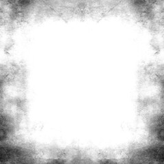 Grunge texture background, frame vintage effect. Royalty high-quality free stock transparent PNG photo image of an abstract old frame, distressed overlay texture. Useful as backgrounds for design