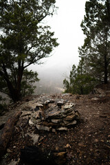 Obraz premium foggy overlook