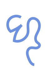 Colourful Squiggly Lines Design