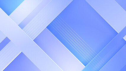 Obraz premium Abstract light soft blue and purple background with stripe lines. Vector illustration abstract graphic design banner pattern presentation background wallpaper web template.