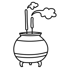 INCENSE line icon