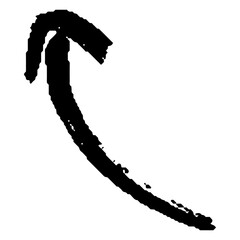 arrow grunge hand drawn shapes