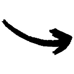 arrow grunge hand drawn shapes
