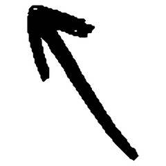 arrow grunge hand drawn shapes