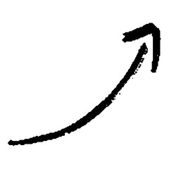 arrow grunge hand drawn shapes