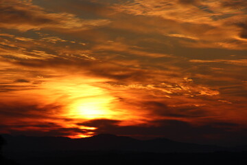 Fototapeta na wymiar Dettagli al tramonto