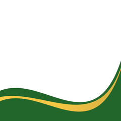 Green and Gold Flat Curve 6