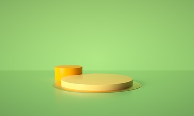 3D rendering of promotional background