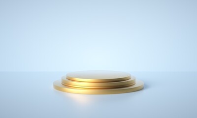 3D rendering of promotional background