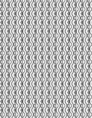 Creative Seamless Pattern. Can be used as adult coloring book, coloring page.