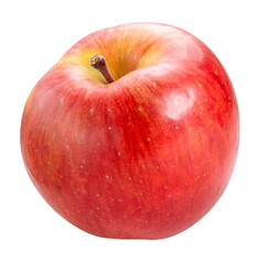 Honey Apple on white backgroung,  Red Apple with honey core on white with PNG File